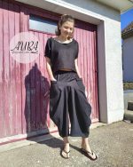 Sahara trousers PDF sewing pattern lagenlook style
