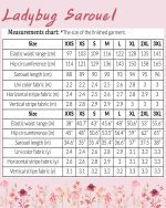 Ladybug Sarouel. Digital sewing pattern featuring a lagenlook style and big pockets. - Image 10