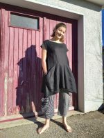 Lotus pants. Digital sewing pattern featuring a lagenlook style and hip pockets. - Image 4