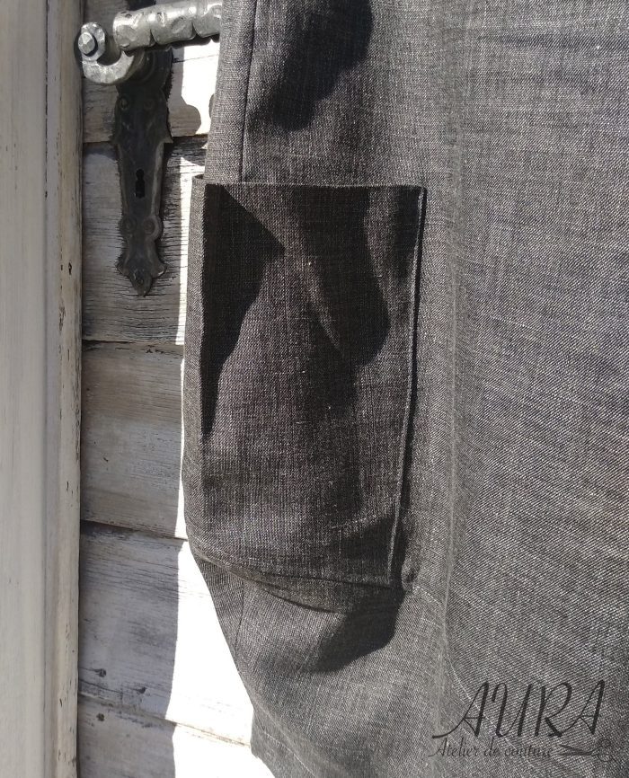 Lotus pants. Digital sewing pattern featuring a lagenlook style and hip pockets. - Image 9