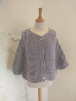 Samaras Poncho PDF Knitting Pattern - Image 9
