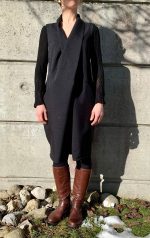 Atchara dress digital sewing pattern. Cross front neck dress with sewing tutorial. - Image 4