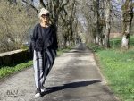 Thunya Cross-front pants digital sewing pattern with tutorial.