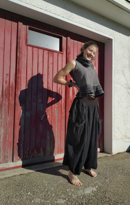 pdf sewing patterns for women, sew yourself top, aura guignard lagenlook style