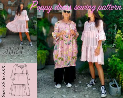 Poppy dress cover
